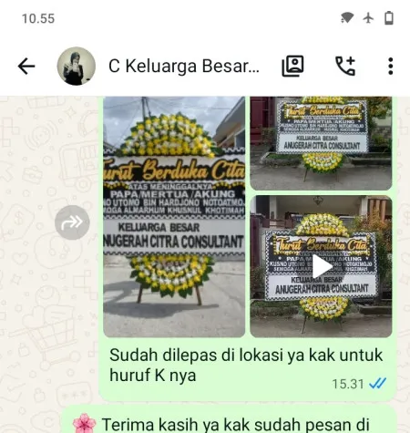 Pengiriman Papan Bunga Duka Cibinong City Mall